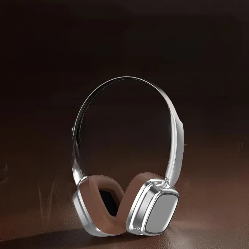 سماعات لاسلكية فوق الأذن بتصميم كلاسيكي وتقنية Bluetooth 5.4 وصوت جهير